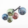Chehalis Plafonnier, Boule lumineuse Bleu, Vert, Cuivré, 5 lumières