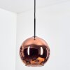 Koyoto Suspension, Boule lumineuse, Suspension Cuivré, 1 lumière