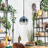 Koyoto Suspension, Boule lumineuse, Suspension Bleu, Clair, 1 lumière