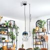Koyoto Suspension, Boule lumineuse, Suspension Bleu, Clair, 1 lumière