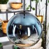 Koyoto Suspension, Boule lumineuse, Suspension Bleu, Clair, 1 lumière