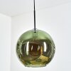 Koyoto Suspension, Boule lumineuse, Suspension Vert, 1 lumière