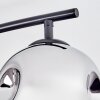 Ripoll Plafonnier, Boule lumineuse Chrome, Fumé, 4 lumières