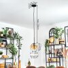 Koyoto Suspension, Boule lumineuse, Suspension Ambre, Clair, 1 lumière