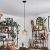 Koyoto Suspension, Boule lumineuse, Suspension Ambre, Clair, 1 lumière