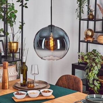 Koyoto Suspension, Boule lumineuse, Suspension 30 cm Bleu, Clair, 1 lumière