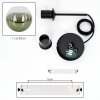 Koyoto Suspension, Boule lumineuse, Suspension 30 cm Vert, Clair, 1 lumière