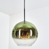 Koyoto Suspension, Boule lumineuse, Suspension 30 cm Vert, Clair, 1 lumière