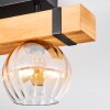 Sernadelo Plafonnier, Boule lumineuse Écru, Noir, 2 lumières