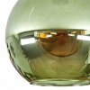 Koyoto Plafonnier, Boule lumineuse Vert, 1 lumière