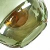 Koyoto Plafonnier, Boule lumineuse Vert, 1 lumière
