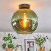 Koyoto Plafonnier, Boule lumineuse Vert, 1 lumière