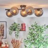Chehalis Plafonnier, Boule lumineuse Fumé, 5 lumières