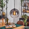 Koyoto Suspension, Boule lumineuse, Suspension 30 cm Clair, Fumé, 1 lumière