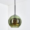 Koyoto Suspension, Boule lumineuse, Suspension Vert, 1 lumière
