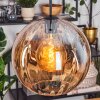 Koyoto Suspension, Boule lumineuse, Suspension Ambre, 1 lumière