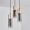Dulcita Suspension, Suspension Brun, 3 lumières