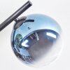Chehalis Plafonnier, Boule lumineuse Bleu, Vert, Clair, Cuivré, 5 lumières