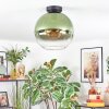 Koyoto Plafonnier, Boule lumineuse 12 cm Vert, Clair, 1 lumière