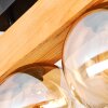 Sernadelo Plafonnier, Boule lumineuse Écru, Noir, 2 lumières