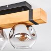 Sernadelo Plafonnier, Boule lumineuse Écru, Noir, 2 lumières