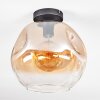 Ripoll Plafonnier, Boule lumineuse Ambre, Clair, 1 lumière