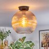 Koyoto Plafonnier, Boule lumineuse 30 cm Ambre, Clair, 1 lumière