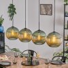 Koyoto Suspension, Boule lumineuse, Suspension Vert, 4 lumières