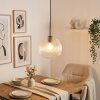 Koyoto Suspension, Boule lumineuse, Suspension 25 cm Clair, 1 lumière