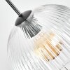 Koyoto Suspension, Boule lumineuse, Suspension 25 cm Clair, 1 lumière