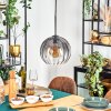 Koyoto Suspension, Boule lumineuse, Suspension Clair, Fumé, 1 lumière