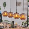 Koyoto Suspension, Boule lumineuse, Suspension Cuivré, 4 lumières