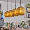 Koyoto Suspension, Boule lumineuse, Suspension Or, 4 lumières