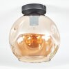 Ripoll Plafonnier, Boule lumineuse Ambre, 1 lumière
