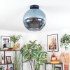 Koyoto Plafonnier, Boule lumineuse 30 cm Bleu, 1 lumière
