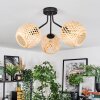 Basto Plafonnier, Boule lumineuse Écru, 3 lumières