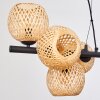Basto Suspension, Boule lumineuse, Suspension Écru, 8 lumières