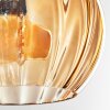 Koyoto Plafonnier, Boule lumineuse Ambre, 4 lumières