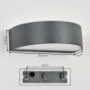Duron Lampe murale d´extérieur, Luminaire Up & Down, Applique murale LED Anthracite, 1 lumière