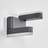 Fanek Lampe murale d´extérieur, Luminaire Up & Down, Applique murale LED Anthracite, 2 lumières