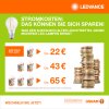 Luminaires Osram GU10 2 Watt blanc chaud 360 Lumen