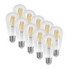 E27 LED 6 Watt blanc chaud 800 Lumen