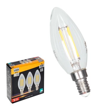 E14 LED 4 Watt blanc chaud 470 Lumen