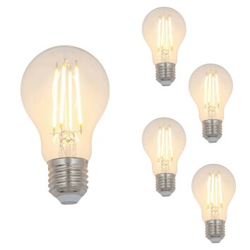 E27 LED 6.5 Watt blanc chaud dimmable 806 Lumen