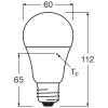 Luminaires Osram E27 8.8 Watt blanc neutre 806 Lumen