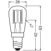 Luminaires Osram E14 LED 2.8 Watt blanc chaud dimmable 250 Lumen