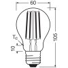 Luminaires Osram E27 2.2 Watt blanc chaud 470 Lumen