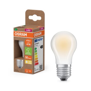 Luminaires Osram E27 2.2 Watt blanc chaud 470 Lumen