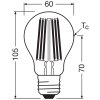 Luminaires Osram E27 7.2 Watt blanc neutre 1521 Lumen