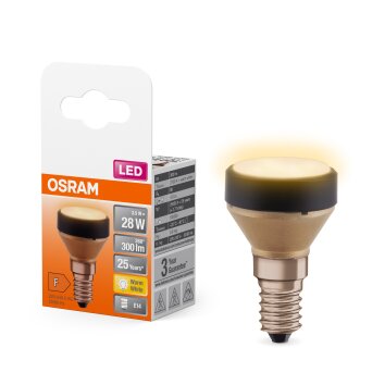 Luminaires Osram E14 LED 3.5 Watt blanc chaud 300 Lumen